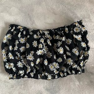 SHEIN Sunflower Tube Top
